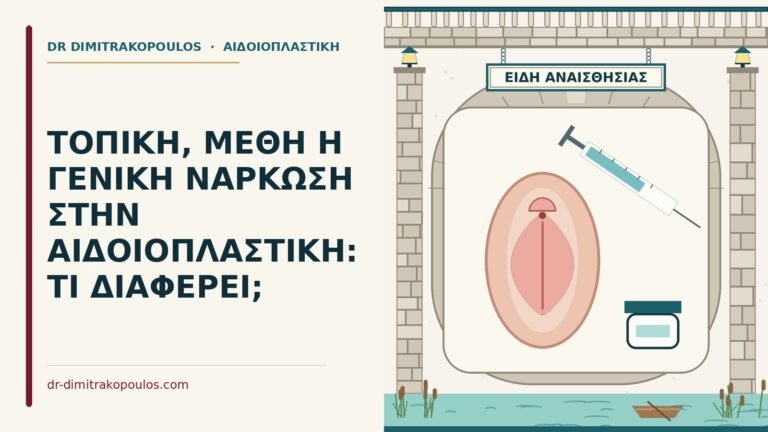 αναισθησία στην αιδοιοπλαστική