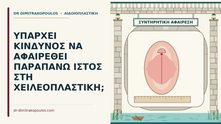 αφαίρεση παραπάνω ιστού στη χειλεοπλαστική