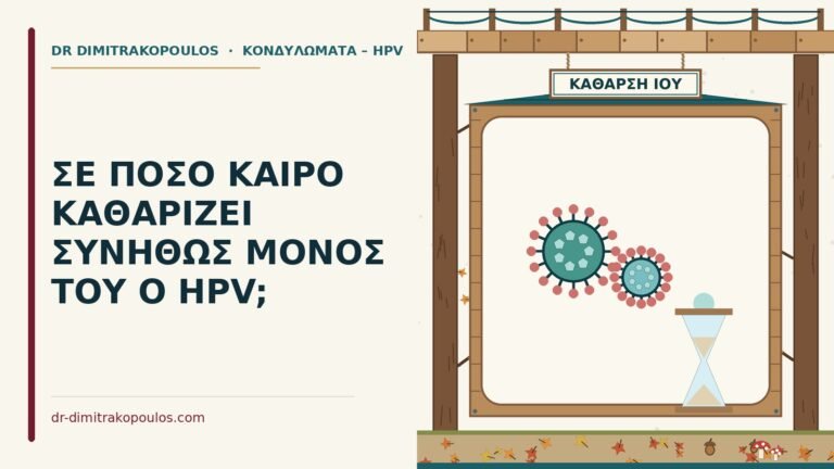 πόσο καιρό καθαρίζει ο HPV