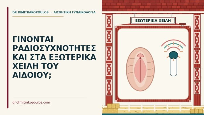 ραδιοσυχνότητες στα χείλη του αιδοίου