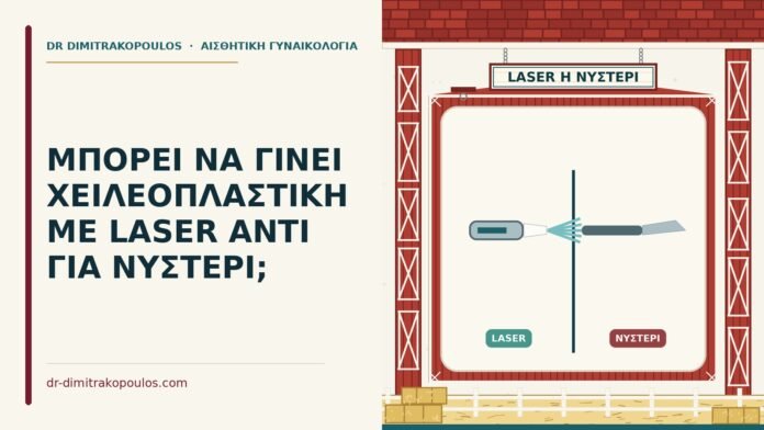 ΜΠΟΡΕΙ ΝΑ ΓΙΝΕΙ ΧΕΙΛΕΟΠΛΑΣΤΙΚΗ ΜΕ LASER ΑΝΤΙ ΓΙΑ ΝΥΣΤΕΡΙ; χειλεοπλαστική με laser