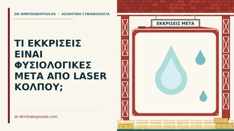 εκκρίσεις μετά από laser κόλπου