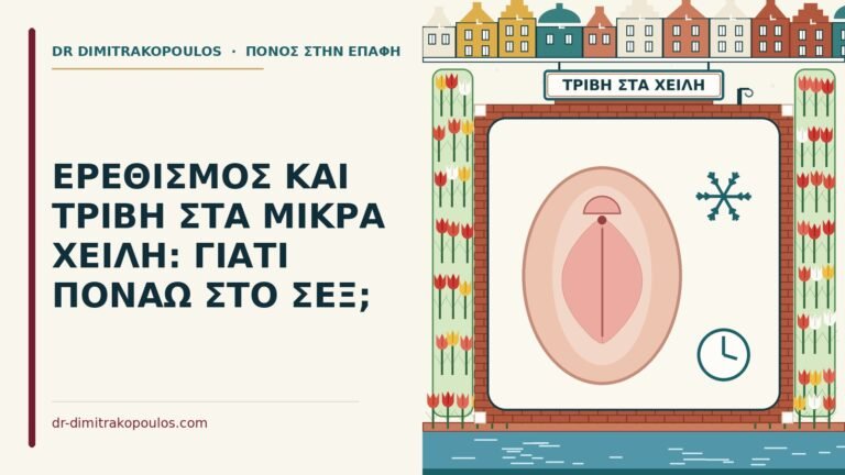 τριβή στα μικρά χείλη