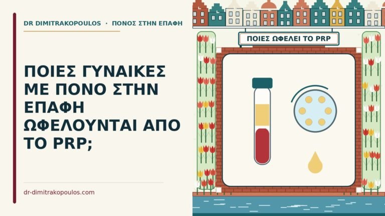 PRP για πόνο στην επαφή