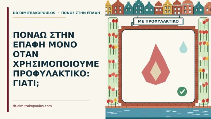 ΠΟΝΑΩ ΣΤΗΝ ΕΠΑΦΗ ΜΟΝΟ ΟΤΑΝ ΧΡΗΣΙΜΟΠΟΙΟΥΜΕ ΠΡΟΦΥΛΑΚΤΙΚΟ: ΓΙΑΤΙ; πόνος με προφυλακτικό