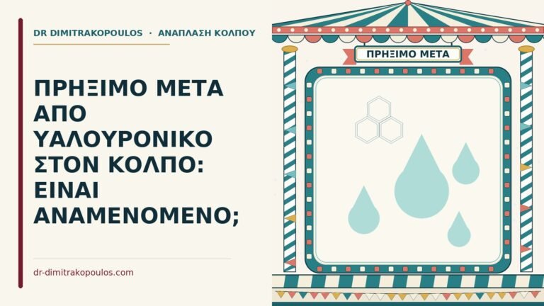 πρήξιμο μετά από υαλουρονικό στον κόλπο