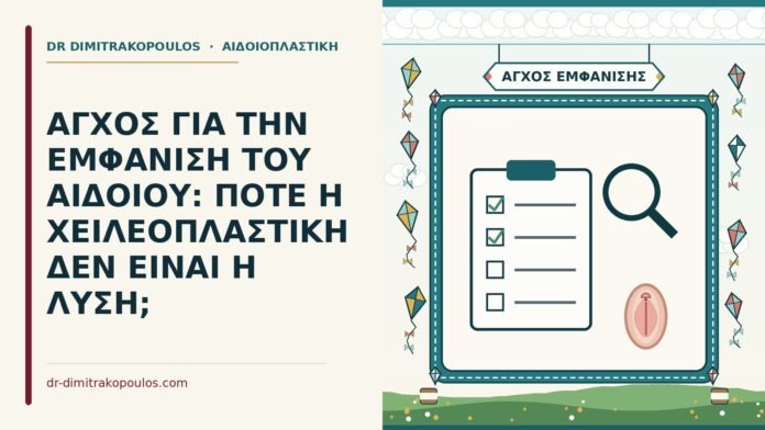 άγχος για την εμφάνιση του αιδοίου