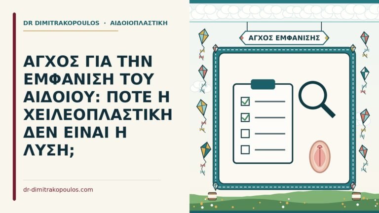 άγχος για την εμφάνιση του αιδοίου