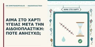 αίμα στο χαρτί υγείας μετά την αιδοιοπλαστική