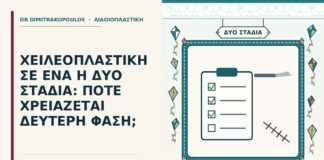 χειλεοπλαστική σε δύο στάδια