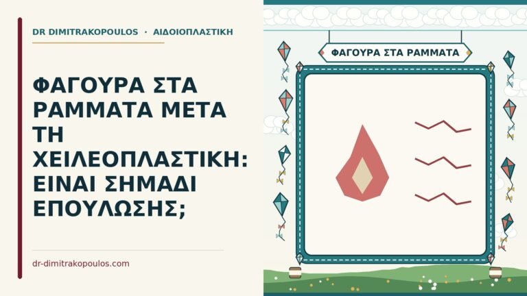 φαγούρα στα ράμματα μετά τη χειλεοπλαστική