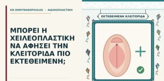 κλειτορίδα πιο εκτεθειμένη μετά τη χειλεοπλαστική