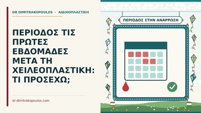 ΠΕΡΙΟΔΟΣ ΤΙΣ ΠΡΩΤΕΣ ΕΒΔΟΜΑΔΕΣ ΜΕΤΑ ΤΗ ΧΕΙΛΕΟΠΛΑΣΤΙΚΗ: ΤΙ ΠΡΟΣΕΧΩ; περίοδος μετά τη χειλεοπλαστική