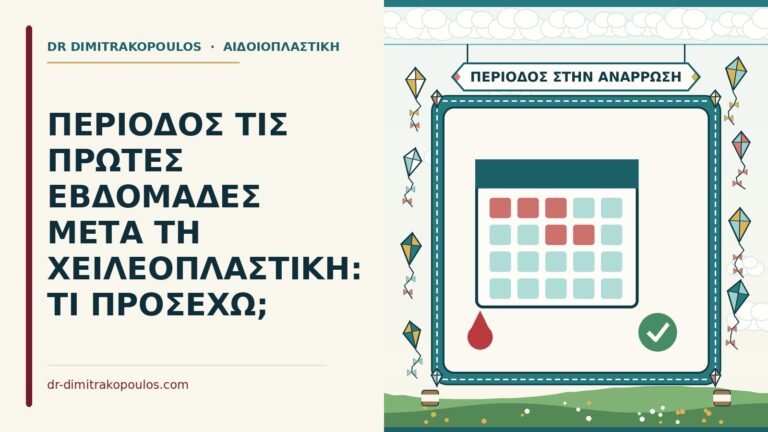 περίοδος μετά τη χειλεοπλαστική