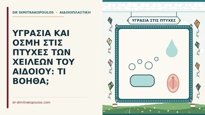 ΥΓΡΑΣΙΑ ΚΑΙ ΟΣΜΗ ΣΤΙΣ ΠΤΥΧΕΣ ΤΩΝ ΧΕΙΛΕΩΝ ΤΟΥ ΑΙΔΟΙΟΥ: ΤΙ ΒΟΗΘΑ; υγρασία στις πτυχές των χειλέων