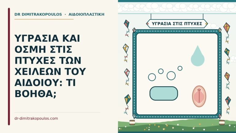 υγρασία στις πτυχές των χειλέων