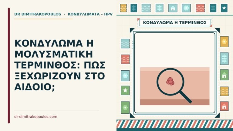 κονδύλωμα ή μολυσματική τέρμινθος