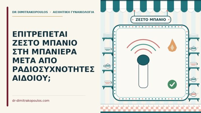 ΕΠΙΤΡΕΠΕΤΑΙ ΖΕΣΤΟ ΜΠΑΝΙΟ ΣΤΗ ΜΠΑΝΙΕΡΑ ΜΕΤΑ ΑΠΟ ΡΑΔΙΟΣΥΧΝΟΤΗΤΕΣ ΑΙΔΟΙΟΥ; ζεστό μπάνιο