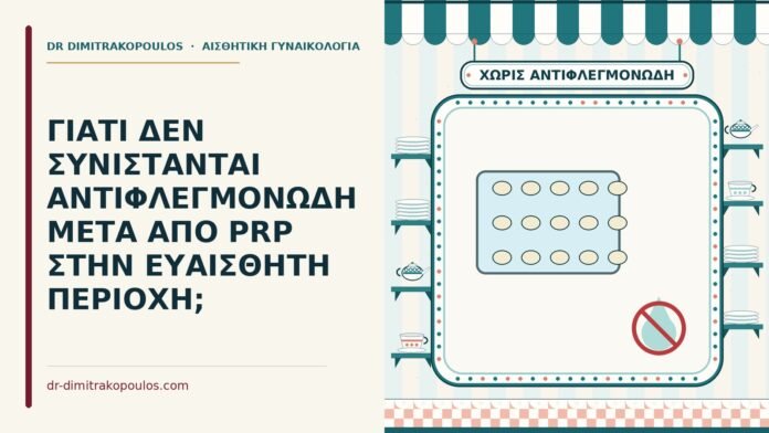 αντιφλεγμονώδη μετά από PRP