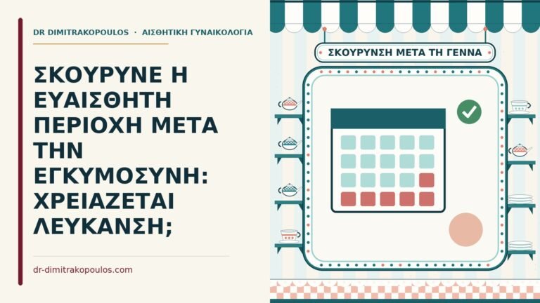 σκούρυνση της ευαίσθητης περιοχής