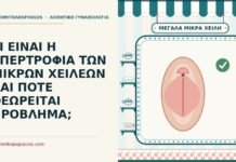 ΤΙ ΕΙΝΑΙ Η ΥΠΕΡΤΡΟΦΙΑ ΤΩΝ ΜΙΚΡΩΝ ΧΕΙΛΕΩΝ ΚΑΙ ΠΟΤΕ ΘΕΩΡΕΙΤΑΙ ΠΡΟΒΛΗΜΑ; υπερτροφία των μικρών χειλέων