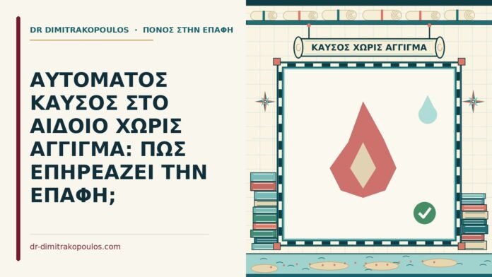 ΑΥΤΟΜΑΤΟΣ ΚΑΥΣΟΣ ΣΤΟ ΑΙΔΟΙΟ ΧΩΡΙΣ ΑΓΓΙΓΜΑ: ΠΩΣ ΕΠΗΡΕΑΖΕΙ ΤΗΝ ΕΠΑΦΗ; αιδοιοδυνία
