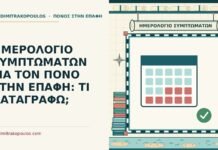 ημερολόγιο συμπτωμάτων