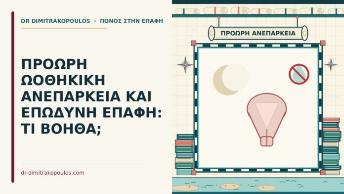 πρόωρη ωοθηκική ανεπάρκεια