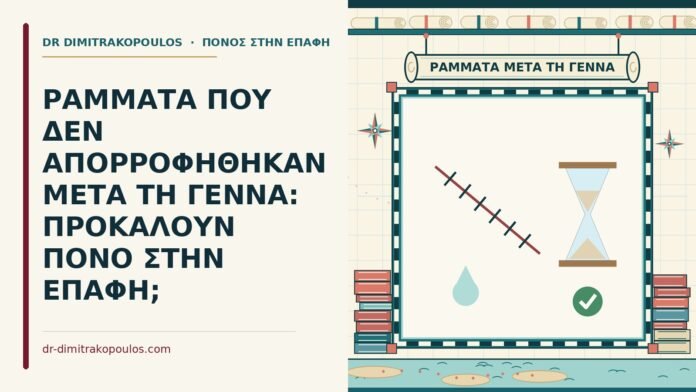ΡΑΜΜΑΤΑ ΠΟΥ ΔΕΝ ΑΠΟΡΡΟΦΗΘΗΚΑΝ ΜΕΤΑ ΤΗ ΓΕΝΝΑ: ΠΡΟΚΑΛΟΥΝ ΠΟΝΟ ΣΤΗΝ ΕΠΑΦΗ; ράμματα