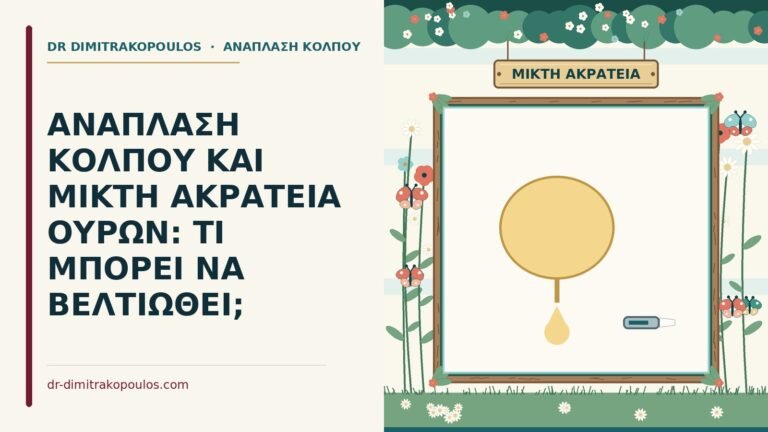 μικτή ακράτεια ούρων