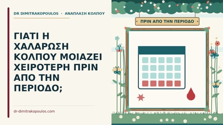 χαλάρωση κόλπου πριν από την περίοδο