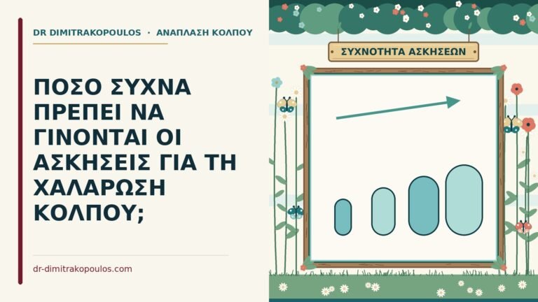 ασκήσεις για τη χαλάρωση κόλπου