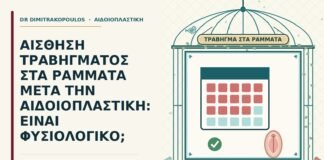 αίσθηση τραβήγματος στα ράμματα