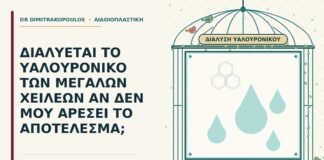 διάλυση του υαλουρονικού