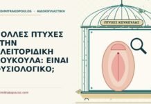 πτυχές στην κλειτοριδική κουκούλα