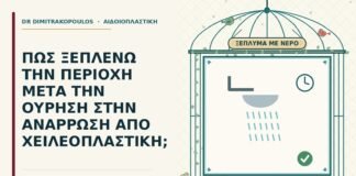 ξέπλυμα μετά την ούρηση
