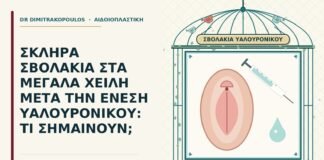 σβολάκια στα μεγάλα χείλη