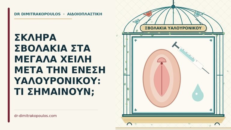 σβολάκια στα μεγάλα χείλη