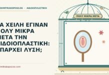 ΤΑ ΧΕΙΛΗ ΕΓΙΝΑΝ ΠΟΛΥ ΜΙΚΡΑ ΜΕΤΑ ΤΗΝ ΑΙΔΟΙΟΠΛΑΣΤΙΚΗ: ΥΠΑΡΧΕΙ ΛΥΣΗ; πολύ μικρά χείλη μετά την αιδοιοπλαστική