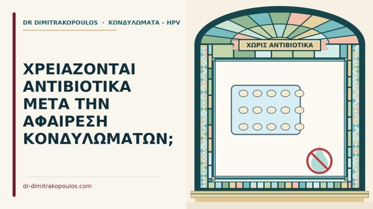 αντιβιοτικά μετά την αφαίρεση