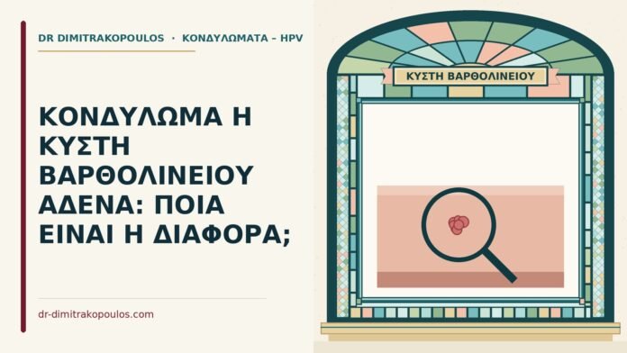 κύστη Βαρθολινείου αδένα