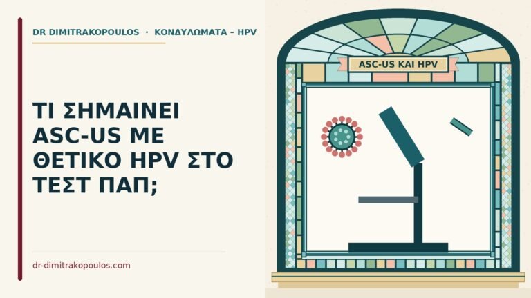 ASC-US με θετικό HPV