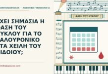 ΕΧΕΙ ΣΗΜΑΣΙΑ Η ΦΑΣΗ ΤΟΥ ΚΥΚΛΟΥ ΓΙΑ ΤΟ ΥΑΛΟΥΡΟΝΙΚΟ ΣΤΑ ΧΕΙΛΗ ΤΟΥ ΑΙΔΟΙΟΥ; φάση του κύκλου
