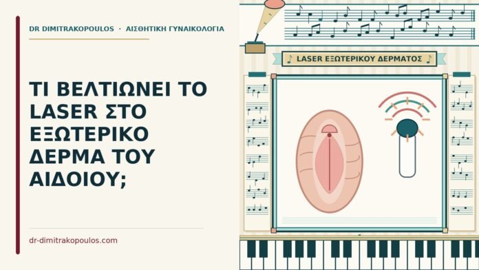 ΤΙ ΒΕΛΤΙΩΝΕΙ ΤΟ LASER ΣΤΟ ΕΞΩΤΕΡΙΚΟ ΔΕΡΜΑ ΤΟΥ ΑΙΔΟΙΟΥ; laser στο εξωτερικό δέρμα του αιδοίου