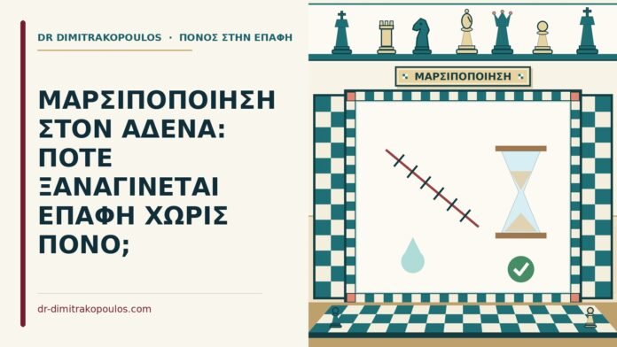 ΜΑΡΣΙΠΟΠΟΙΗΣΗ ΣΤΟΝ ΑΔΕΝΑ: ΠΟΤΕ ΞΑΝΑΓΙΝΕΤΑΙ ΕΠΑΦΗ ΧΩΡΙΣ ΠΟΝΟ; μαρσιποποίηση
