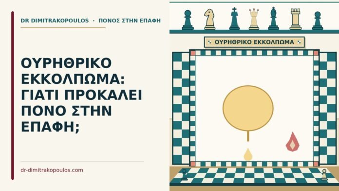 ΟΥΡΗΘΡΙΚΟ ΕΚΚΟΛΠΩΜΑ: ΓΙΑΤΙ ΠΡΟΚΑΛΕΙ ΠΟΝΟ ΣΤΗΝ ΕΠΑΦΗ; ουρηθρικό εκκόλπωμα