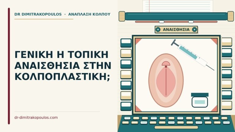 αναισθησία στην κολποπλαστική