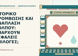 ΙΣΤΟΡΙΚΟ ΘΡΟΜΒΩΣΗΣ ΚΑΙ ΑΝΑΠΛΑΣΗ ΚΟΛΠΟΥ: ΥΠΑΡΧΟΥΝ ΑΣΦΑΛΕΙΣ ΕΠΙΛΟΓΕΣ; ιστορικό θρόμβωσης