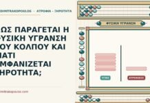 φυσική ύγρανση του κόλπου