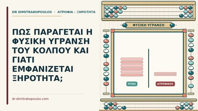 ΠΩΣ ΠΑΡΑΓΕΤΑΙ Η ΦΥΣΙΚΗ ΥΓΡΑΝΣΗ ΤΟΥ ΚΟΛΠΟΥ ΚΑΙ ΓΙΑΤΙ ΕΜΦΑΝΙΖΕΤΑΙ ΞΗΡΟΤΗΤΑ; φυσική ύγρανση του κόλπου